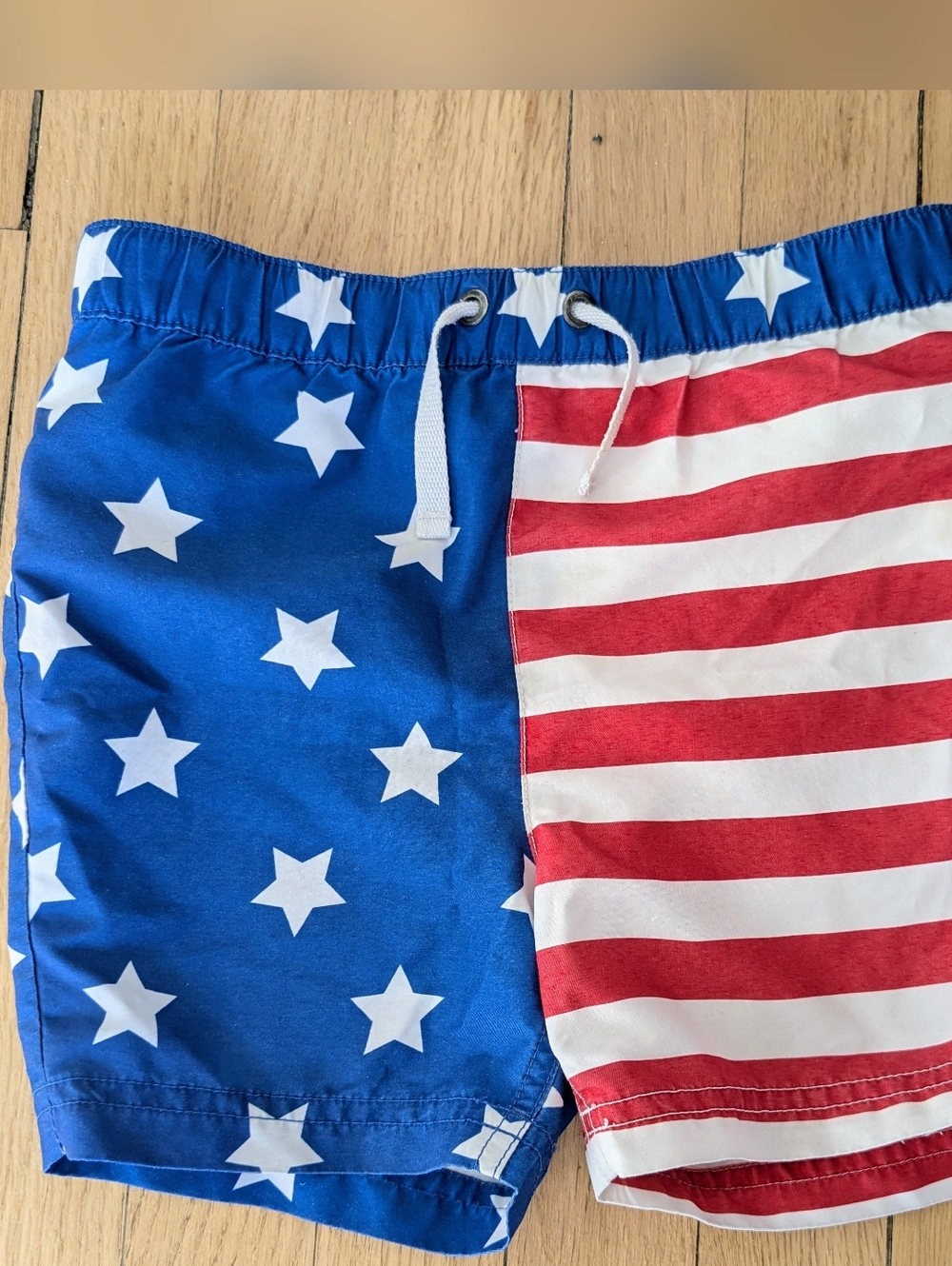 Hanna Andersson Stars & Stripes Swim Trunks, Size 3T